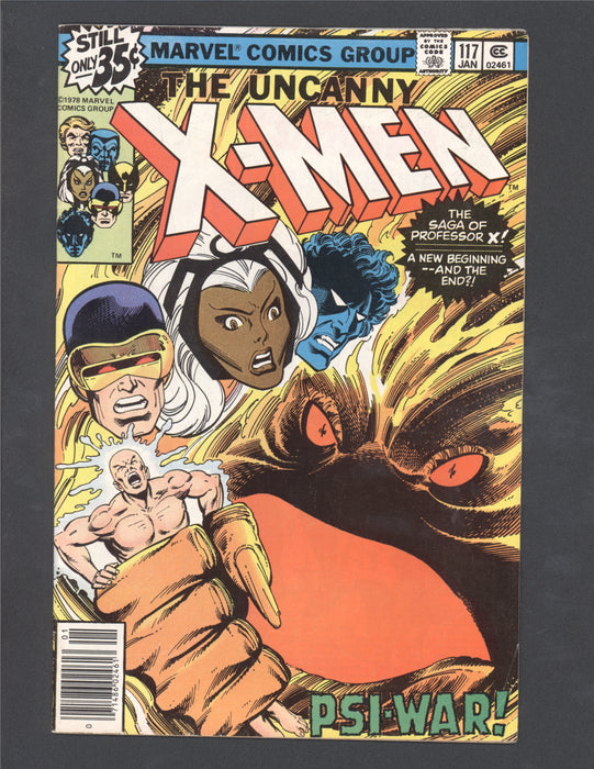 UNCANNY X-MEN #117 MARVEL 1978 NEWSSTAND EDITION