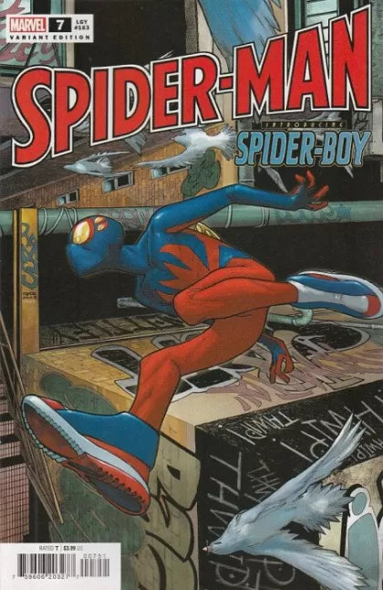 SPIDER-MAN #7 Humberto Ramos Spoiler 1st Cover and App Spider-Boy