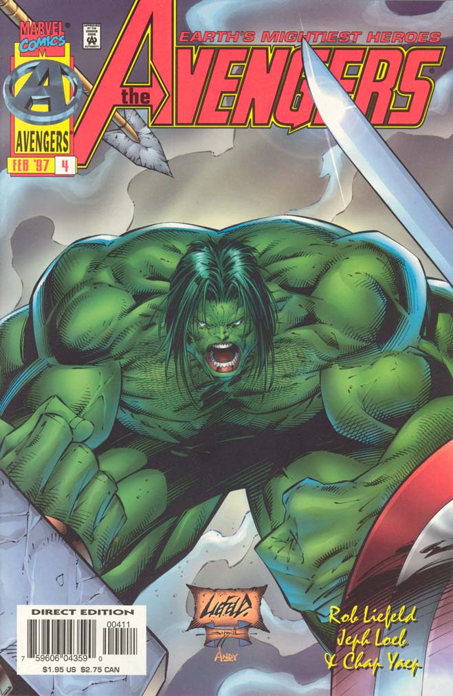 AVENGERS #4 VOL. 2 DIRECT EDITION