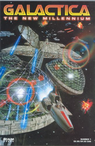 GALACTICA THE NEW MILLENNIUM #1  1999 Realm Press