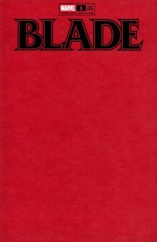 BLADE #1 BLOOD RED BLANK COVER VARIANT