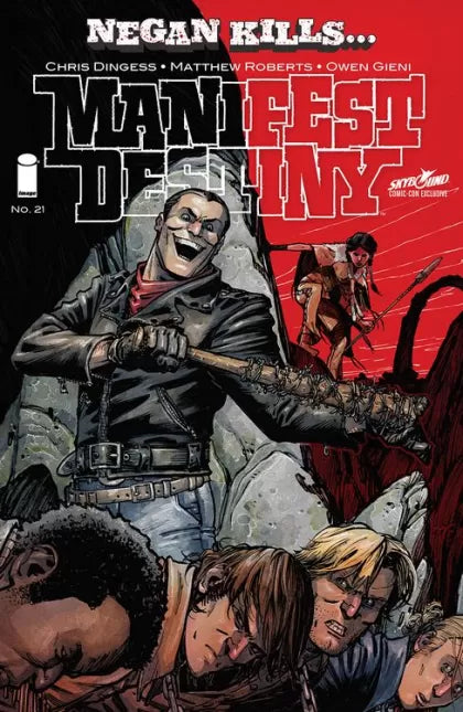 Manifest Destiny #21 Negan Kills SDCC 2016 Exclusive Color