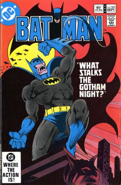 BATMAN #351 DIRECT EDITION 1982