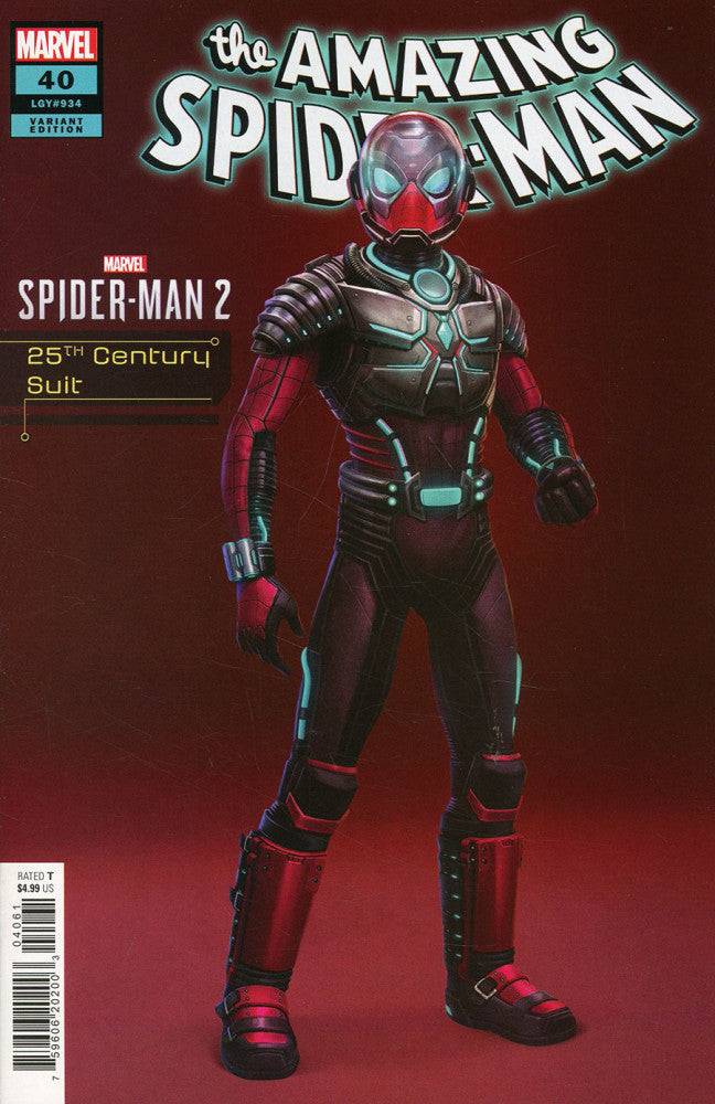 AMAZING SPIDER-MAN #40 GAME 25TH CENTURY SUIT 2023