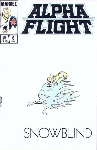 ALPHA FLIGHT #6 DIRECT EDITION 1983 VOL. 1