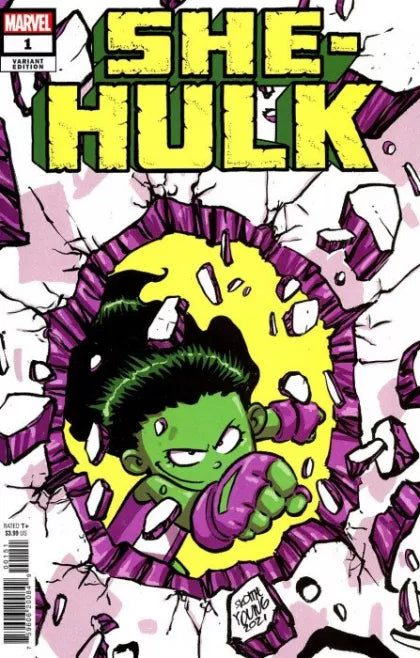 She-Hulk, Vol. 4 #1 CVR E SKOTTIE YOUNG