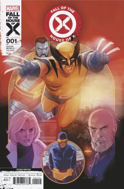 FALL OF THE HOUSE OF X #1 2ND PRINTING PHIL NOTO 2024