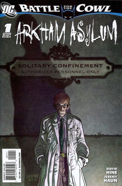 BATMAN BATTLE FOR THE COWL ARKHAM ASYLUM #1 ONE SHOT 2009