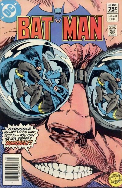 BATMAN #356 CANADIAN PRICE VARIANT 1982