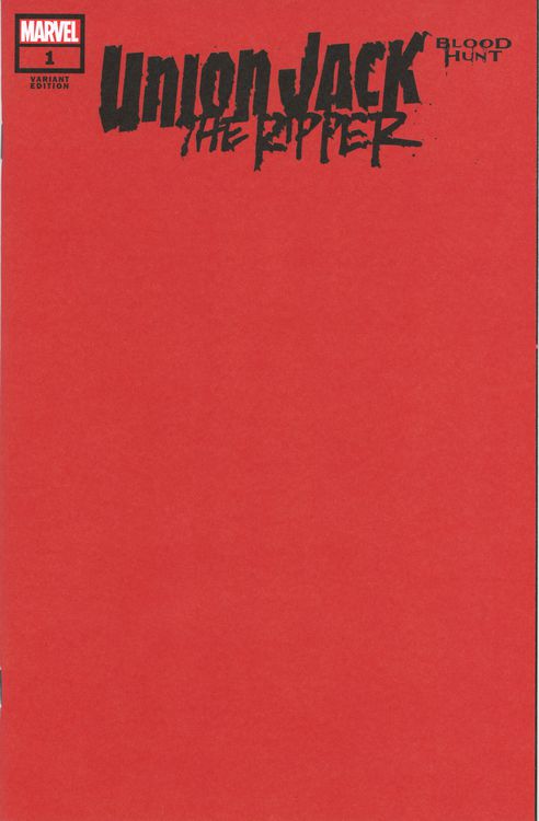 UNION JACK THE RIPPER: BLOOD HUNT #1 RYAN BROWN BLOOD SOAKED 2ND PRINTING VARIANT [BH]