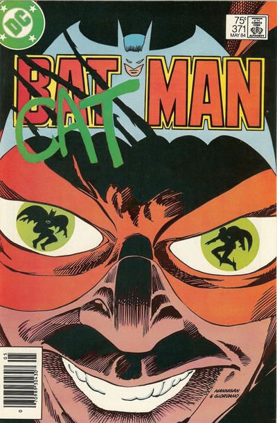 BATMAN #371 NEWSSTAND EDITION 1984