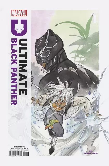 ULTIMATE BLACK PANTHER #1 3RD PRINT PEACH MOMOKO