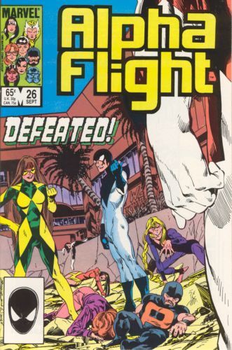 ALPHA FLIGHT #26 DIRECT EDITION 1985 VOL. 1
