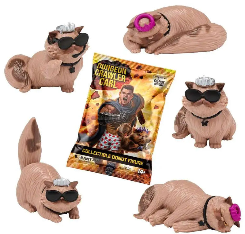 Donut Mystery Blind Pack Dungeon Crawler Carl Collectible Figure