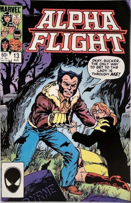 ALPHA FLIGHT #13 DIRECT EDITION 1984 VOL. 1