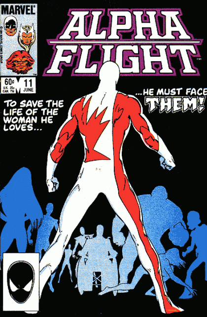 ALPHA FLIGHT #11 DIRECT EDITION 1984 VOL. 1