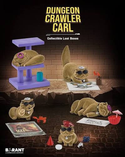 Donut Loot Blind Box Dungeon Crawler Carl Collectible Figure
