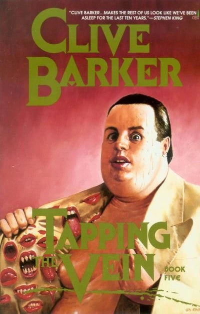 タッピング・ザ・ヴェイン BOOK 5 クライヴ・バーカー著 貿易版ペーパーバック 1992年