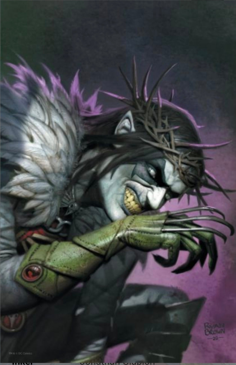 DARK NIGHTS DEATH METAL #5 RYAN BROWN VIRGIN