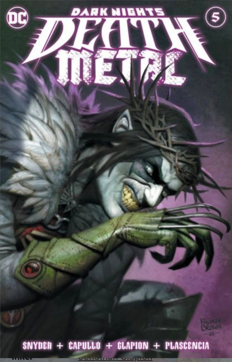 DARK NIGHTS DEATH METAL #5 RYAN BROWN TRADE