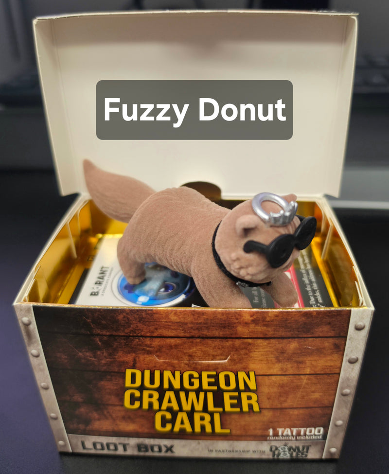 Donut Loot Blind Box Dungeon Crawler Carl Collectible Figure