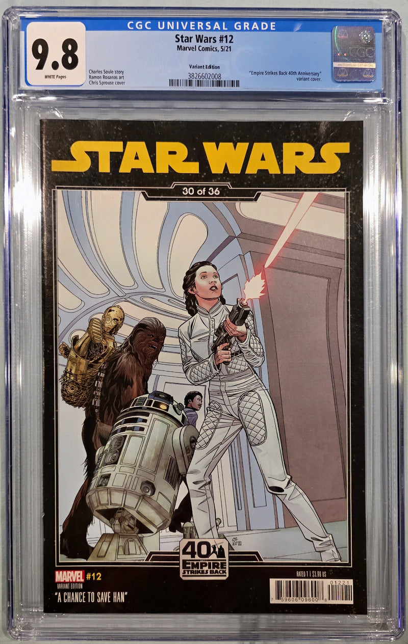 STAR WARS #20 CGC 9.8 CHRIS SPOURSE 40周年記念 帝国の逆襲