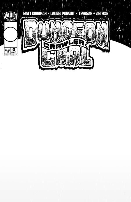 DUNGEON CRAWLER CARL SPECIAL EDITION #0 2ND PTG CVR BLANK SKETCH VAR