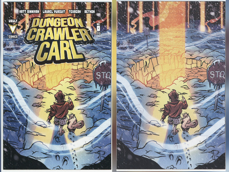 PRE-ORDER DUNGEON CRAWLER CARL #0 SET EXCLUSIVE TWO COVERS BY SCOTT PRATHER