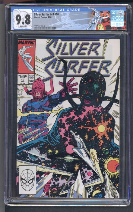 SILVER SURFER #10 MARVEL COMICS 1988 VOL. 3