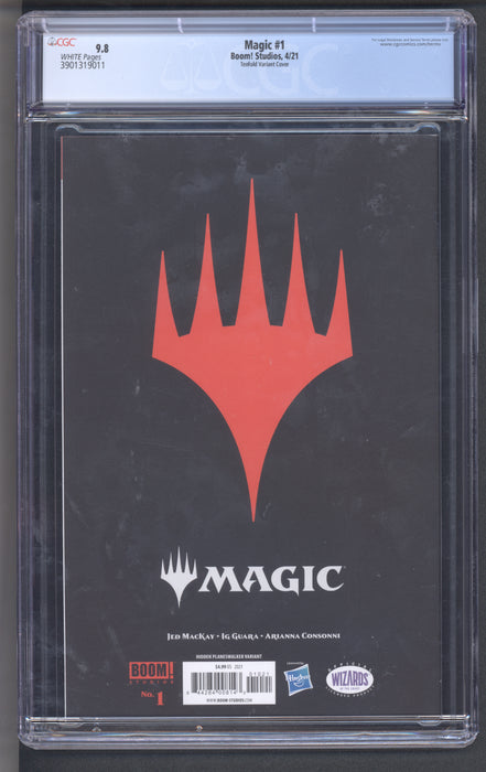 Magic The Gathering #1 CGC 9.8 Tenfold Variant Cover