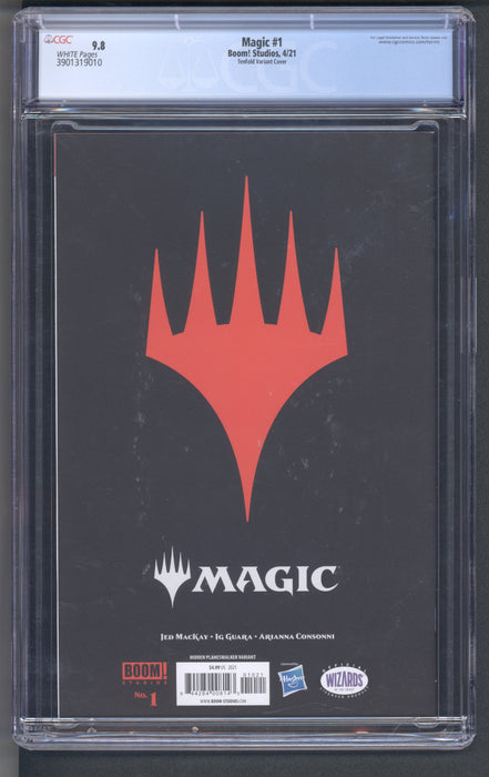 Magic The Gathering #1 CGC 9.8 Tenfold Variant Cover