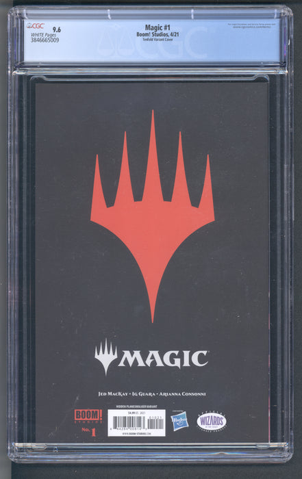 Magic The Gathering #1 CGC 9.6 Tenfold Variant Cover