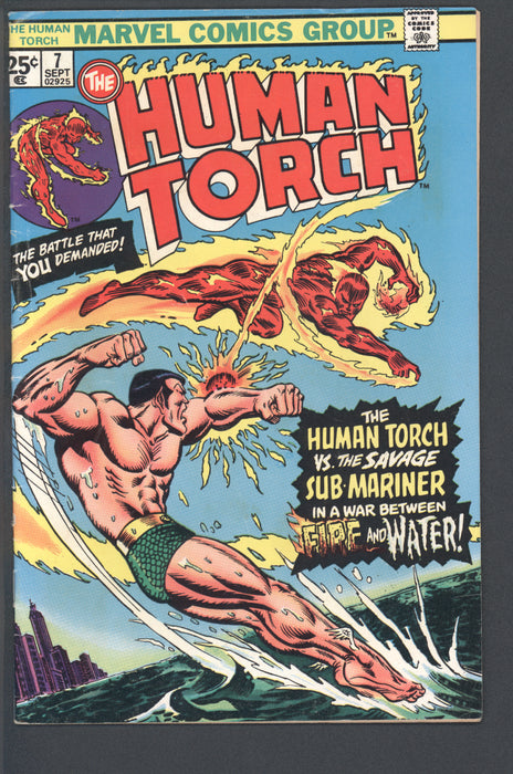 HUMAN TORCH #7 1975