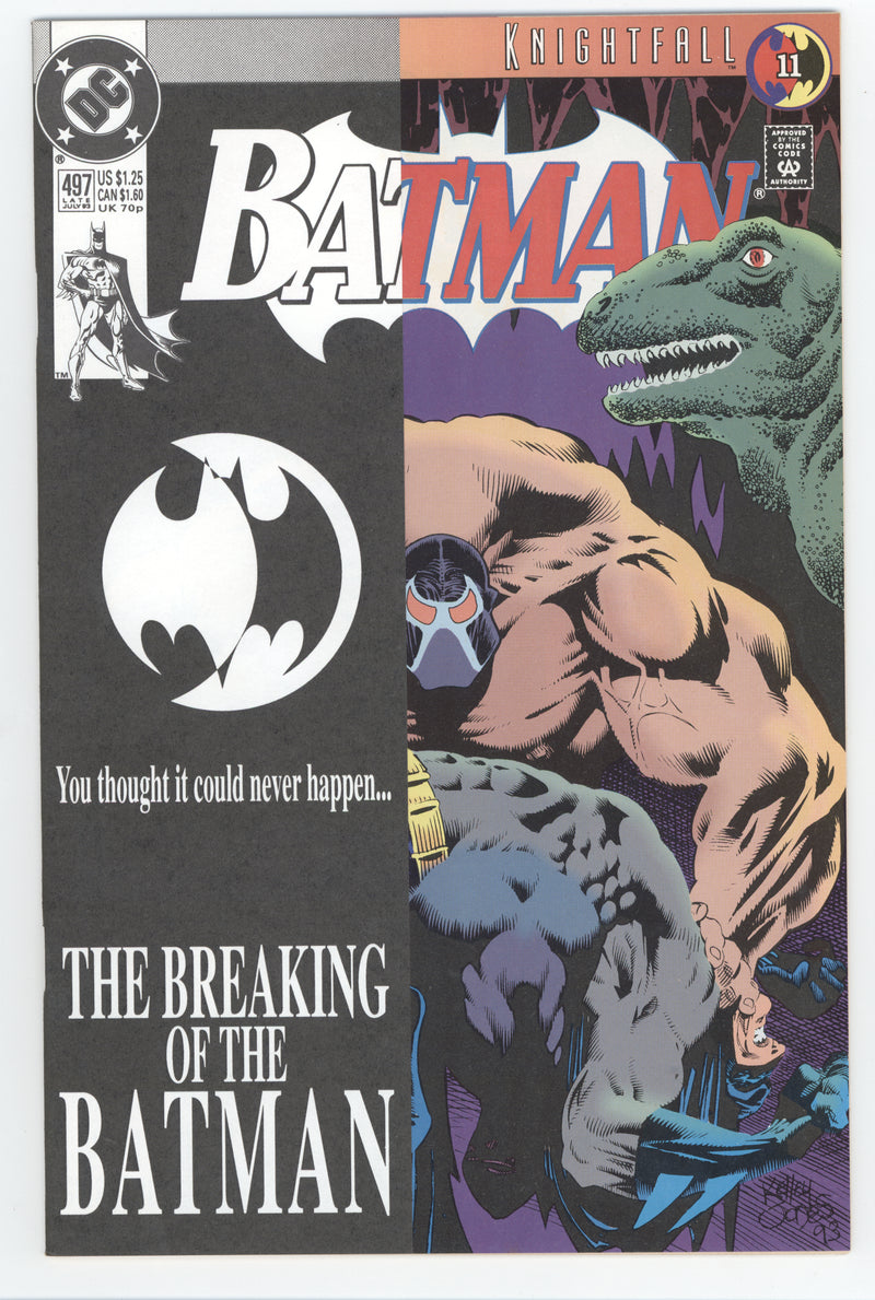 BATMAN #497 DIRECT EDITION 1993