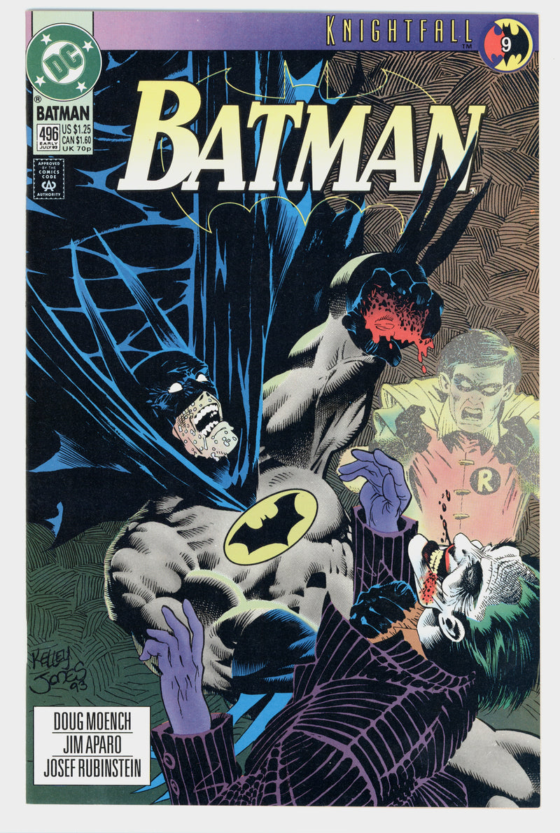 BATMAN #496 DIRECT EDITION 1993