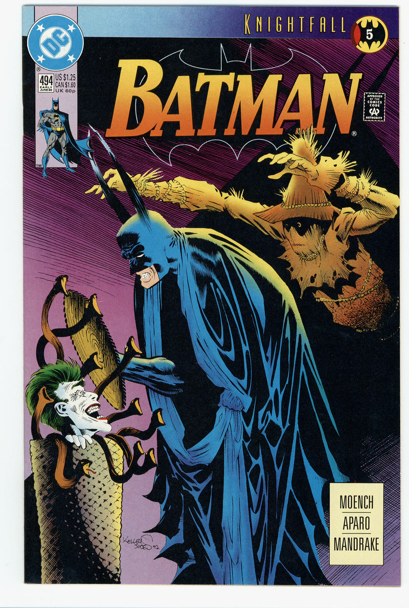 BATMAN #494 DIRECT EDITION 1993