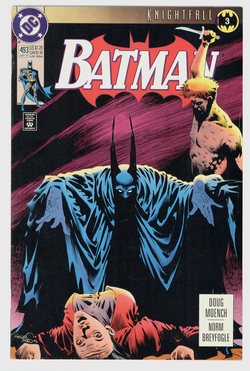 BATMAN #493 DIRECT EDITION 1993