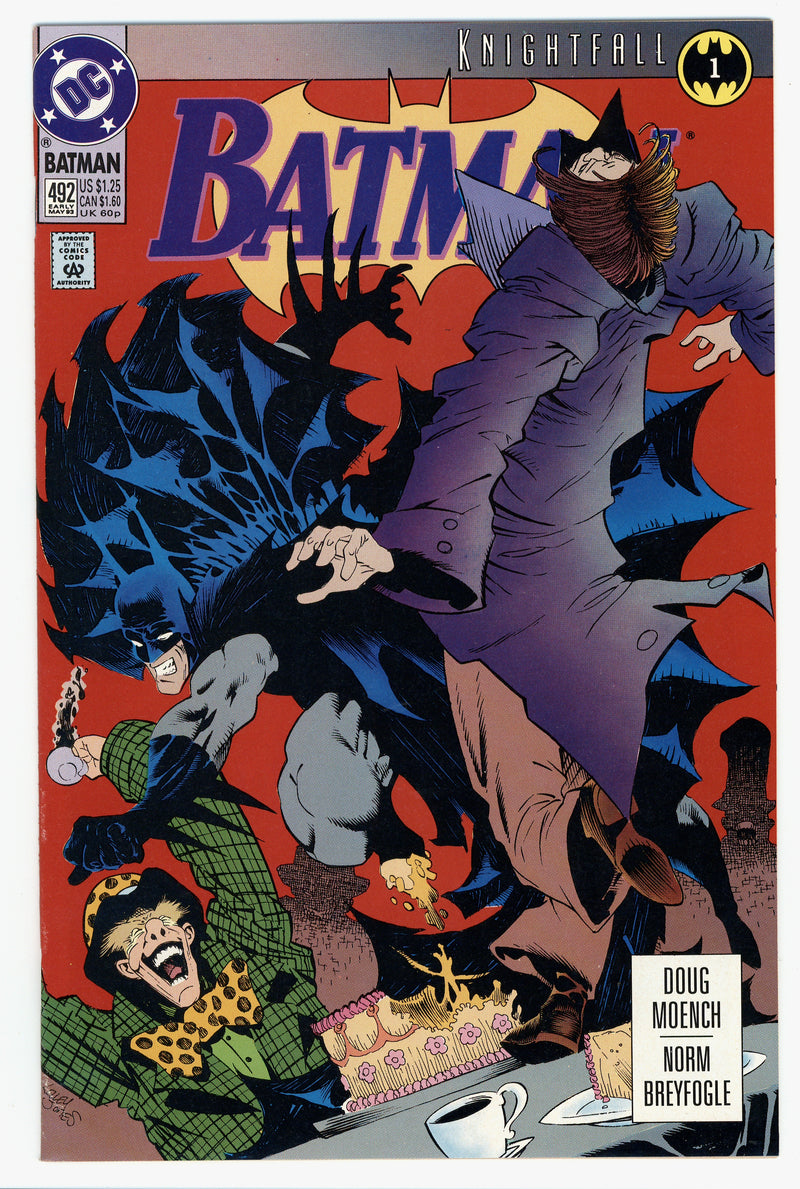 BATMAN #492 DIRECT EDITION 1993