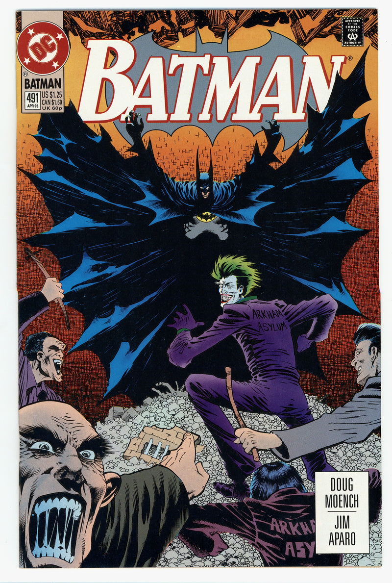 BATMAN #491 DIRECT EDITION 1993
