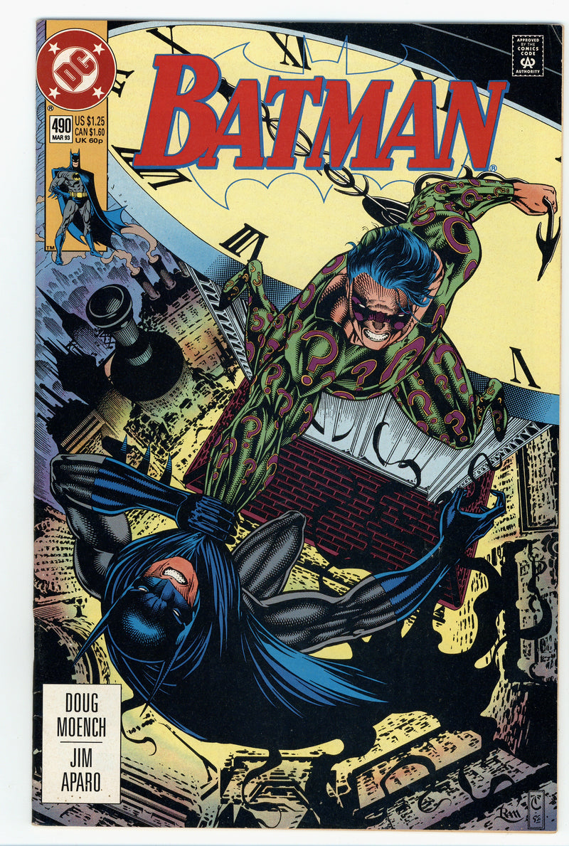 BATMAN #490 DIRECT EDITION 1993