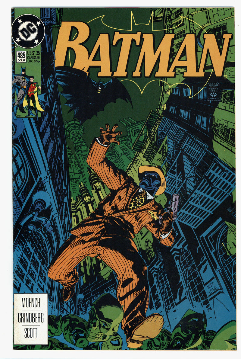 BATMAN #485 DIRECT EDITION 1992