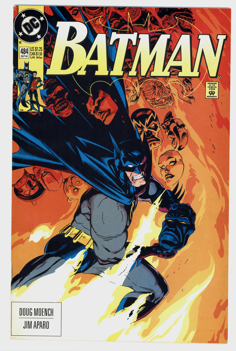 BATMAN #484 DIRECT EDITION 1992