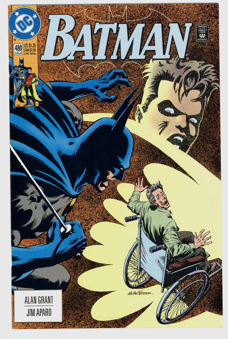 BATMAN #480 DIRECT EDITION 1992