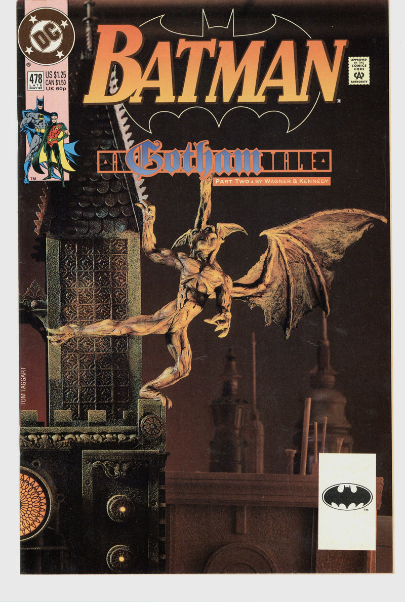BATMAN #478 DIRECT EDITION 1992