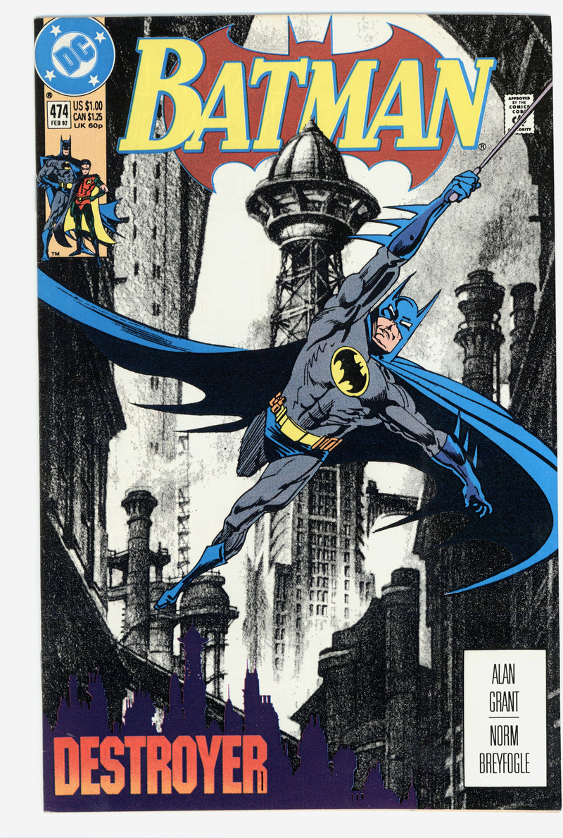BATMAN #474 DIRECT EDITION 1991