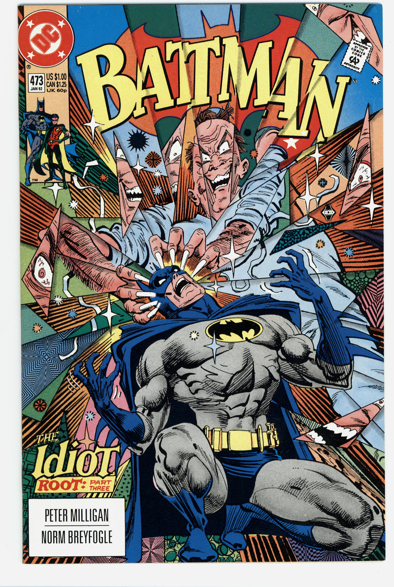 BATMAN #473 DIRECT EDITION 1991