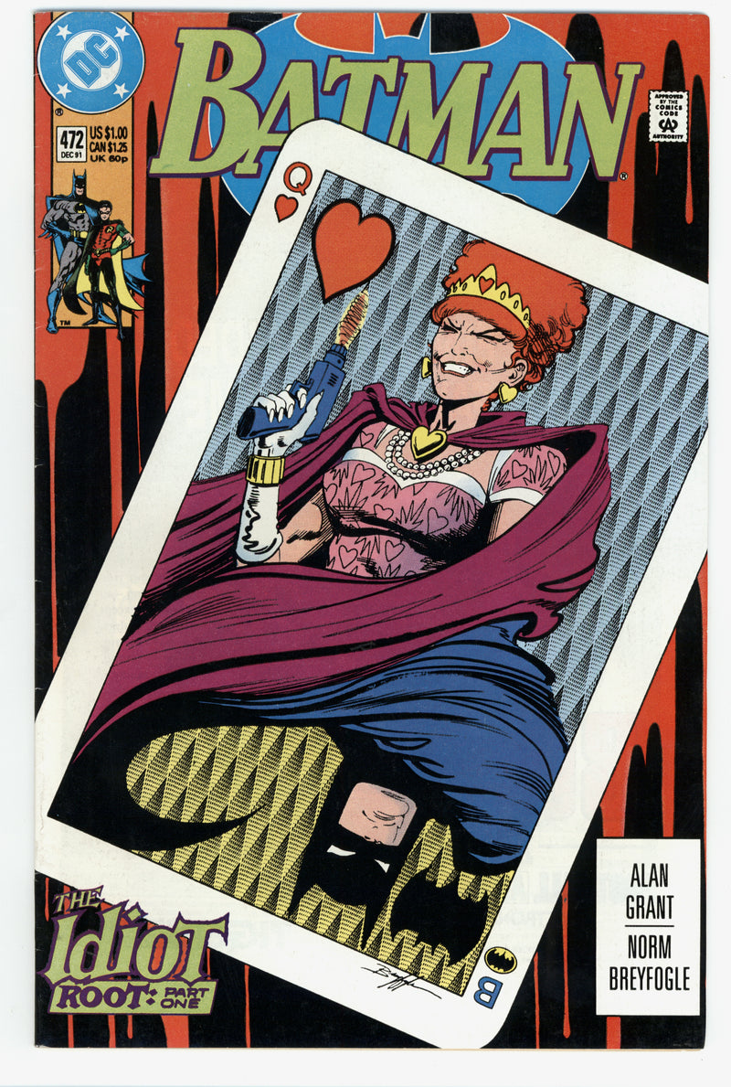 BATMAN #472 DIRECT EDITION 1991