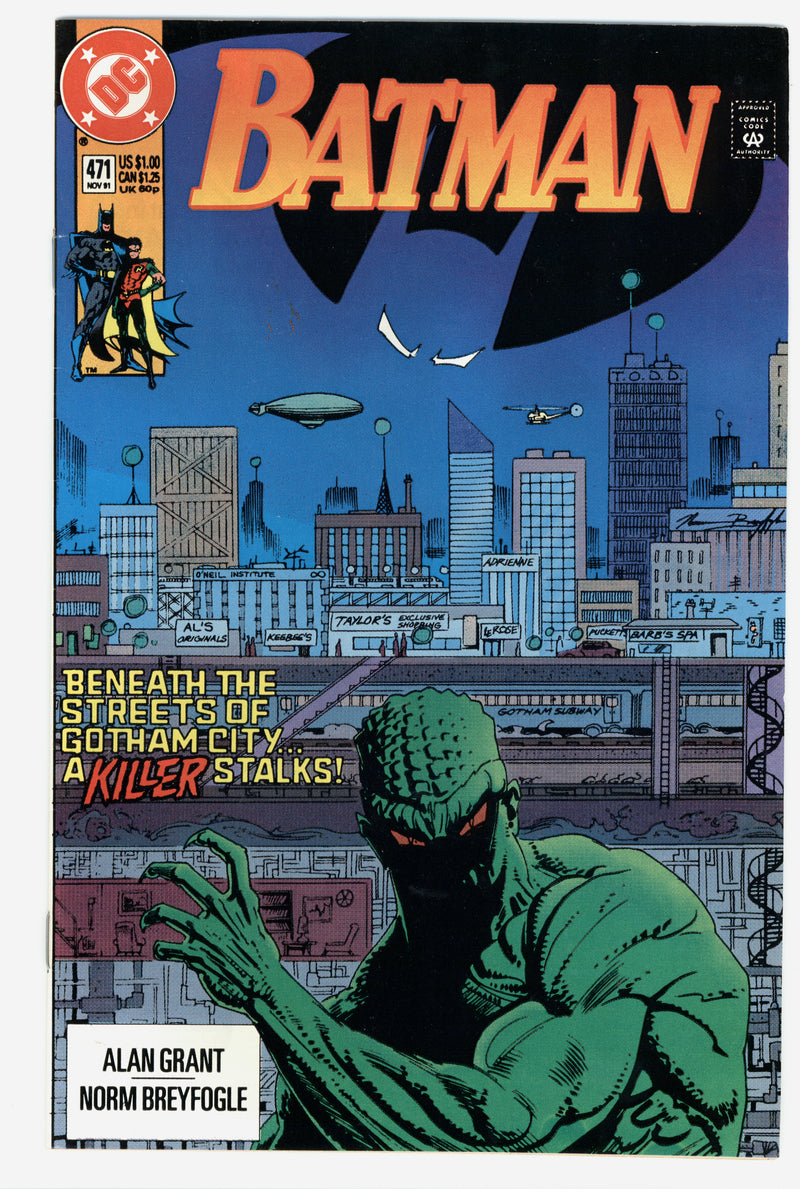 BATMAN #471 DIRECT EDITION 1991