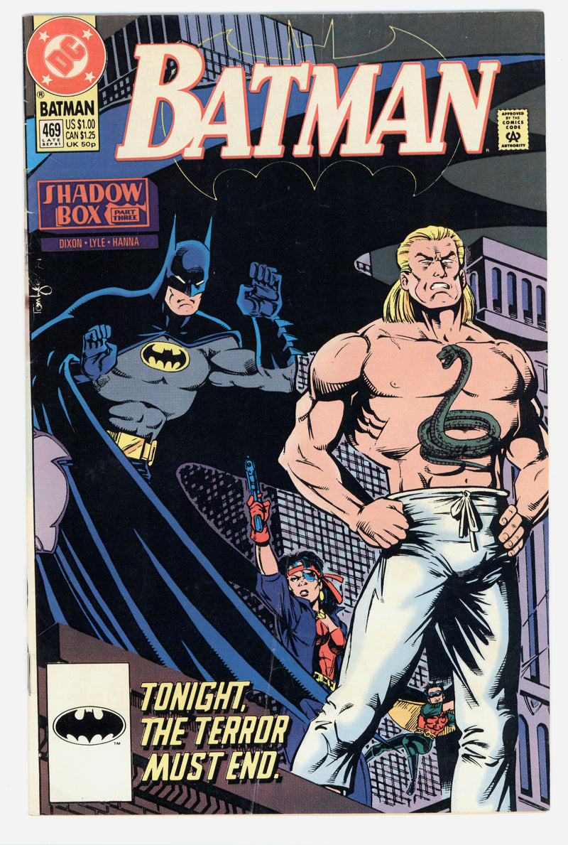 BATMAN #469 DIRECT EDITION 1991
