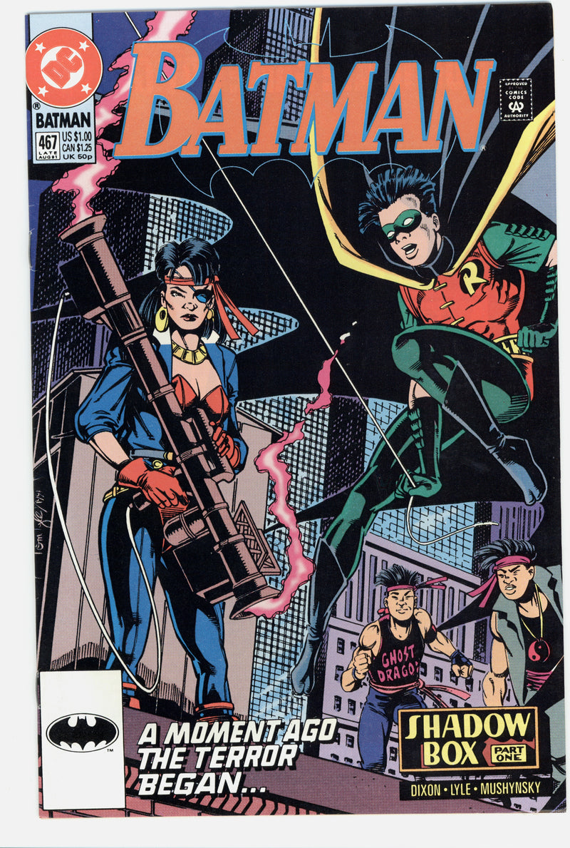 BATMAN #467 DIRECT EDITION 1991